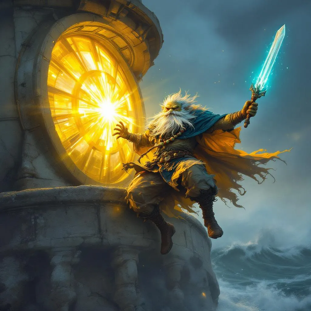 Master Puddleskip, a Grung Monk — D&D 5e NPC portrait