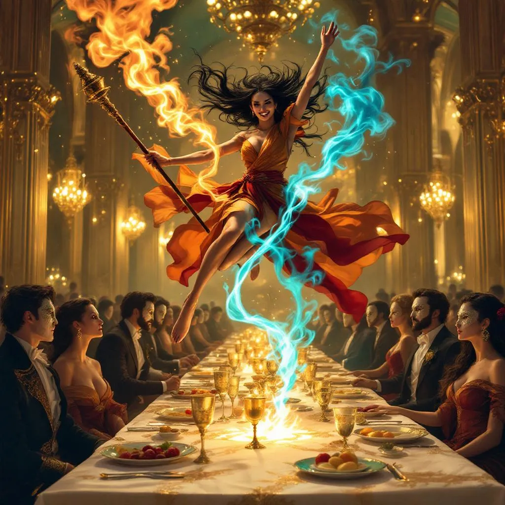 Vespera 'The Matchstick' Thorne, a Human Monk — D&D 5e NPC portrait