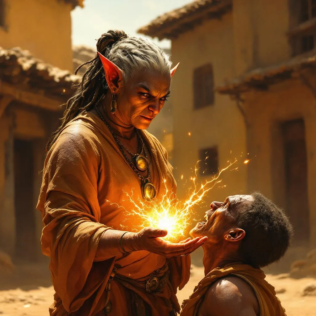 Varak Krazz, a Hobgoblin Paladin — D&D 5e NPC portrait