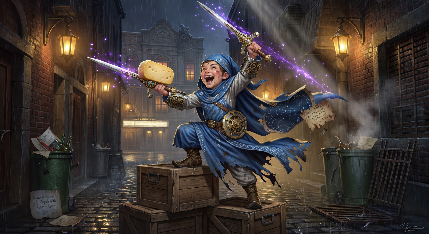 Pippit Glintsprocket, a Rock Gnome Gnome Bard — D&D 5e NPC portrait