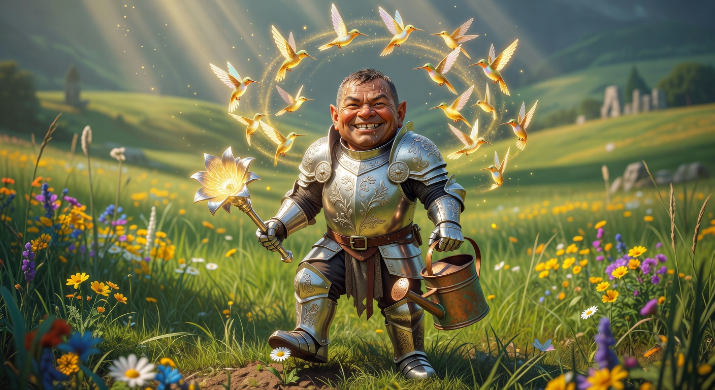 Boddynock ‘Buddy’ Fizzlebang, a Rock Gnome Gnome Cleric — D&D 5e NPC portrait