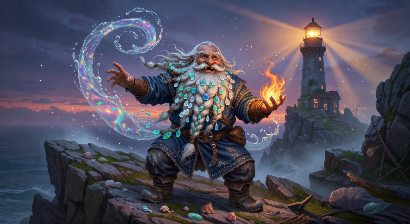 Barnaby 'Barrel-Chest' Storm-Sifter, a Mountain Dwarf Dwarf Monk — D&D 5e NPC portrait