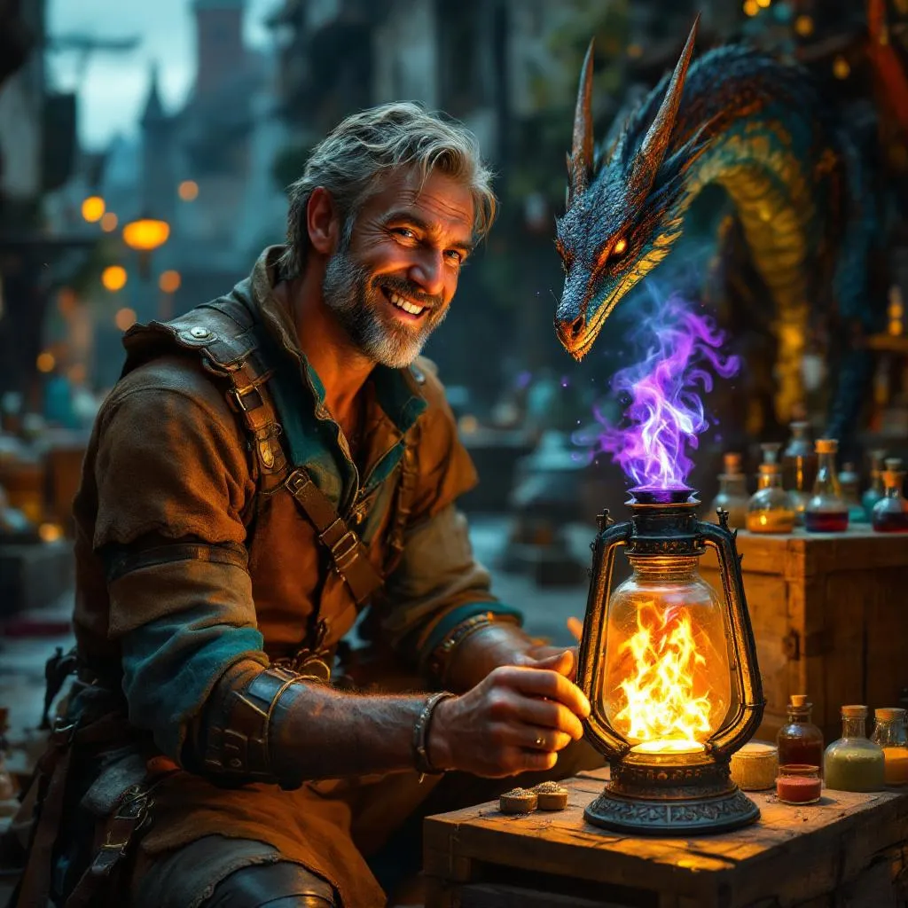 Elian Thorne, a Human Ranger — D&D 5e NPC portrait