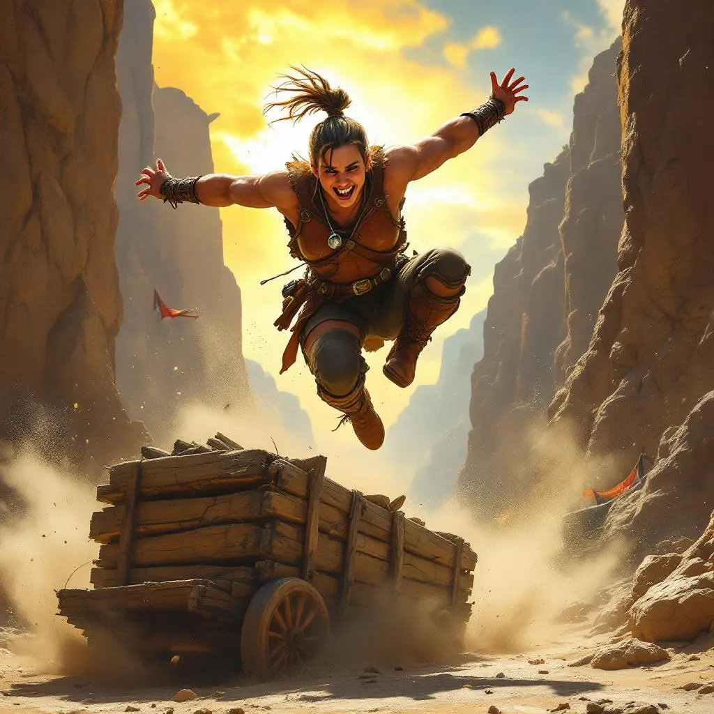 Pip 'Breezy' Weatherwax, a Stout Halfling Ranger — D&D 5e NPC portrait