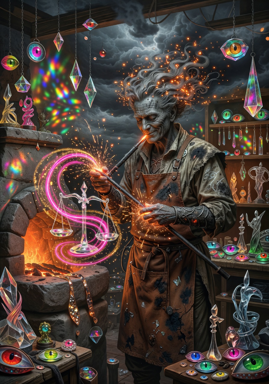 Zephyrin 'Old Gust' Vane, a Air Genasi Sorcerer — D&D 5e NPC portrait