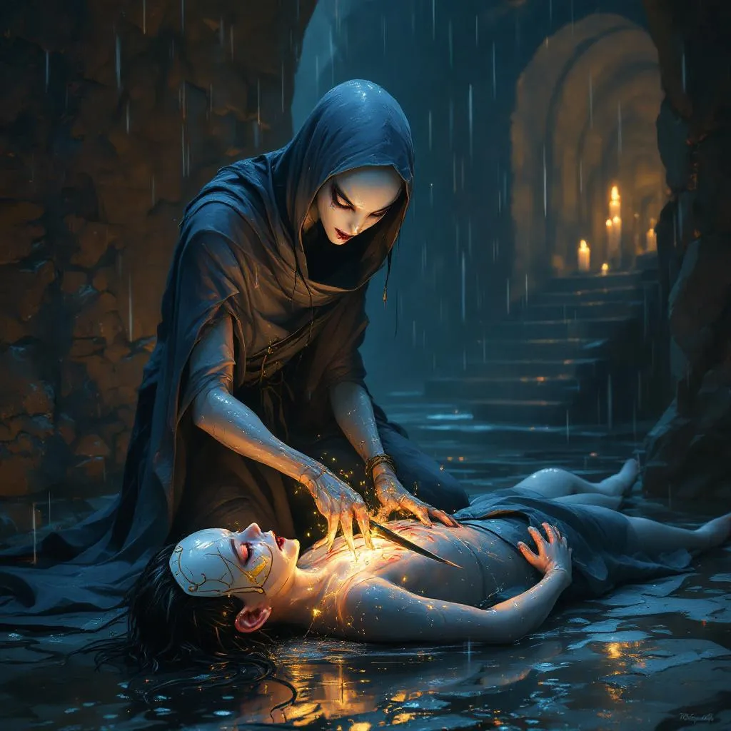 Ssaress, a Pureblood Yuan-Ti Monk — D&D 5e NPC portrait