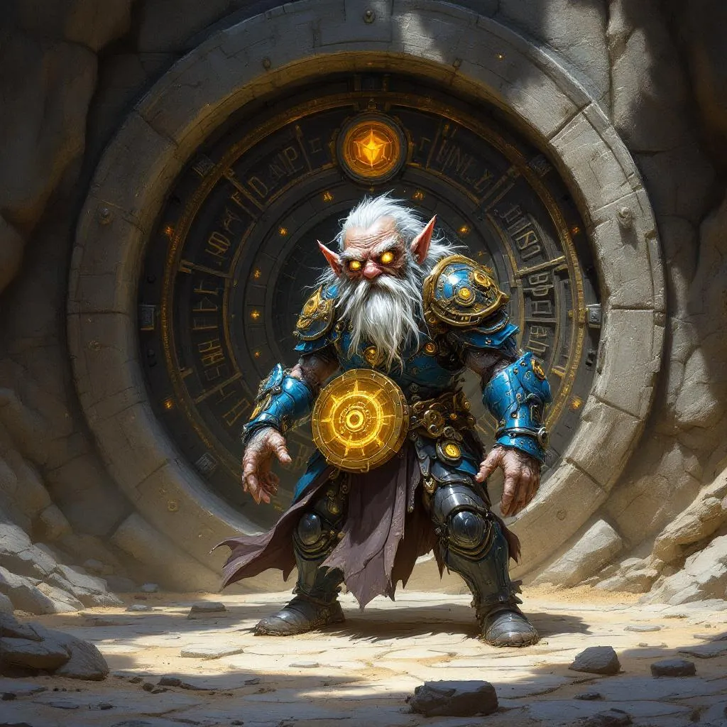 Xandara Understone, a Deep Gnome (Svirfneblin) Gnome Sorcerer — D&D 5e NPC portrait